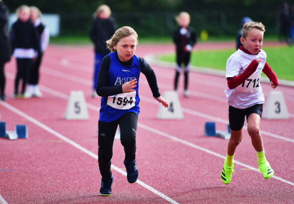 Kai sprint in Dongen naar een nieuw pr