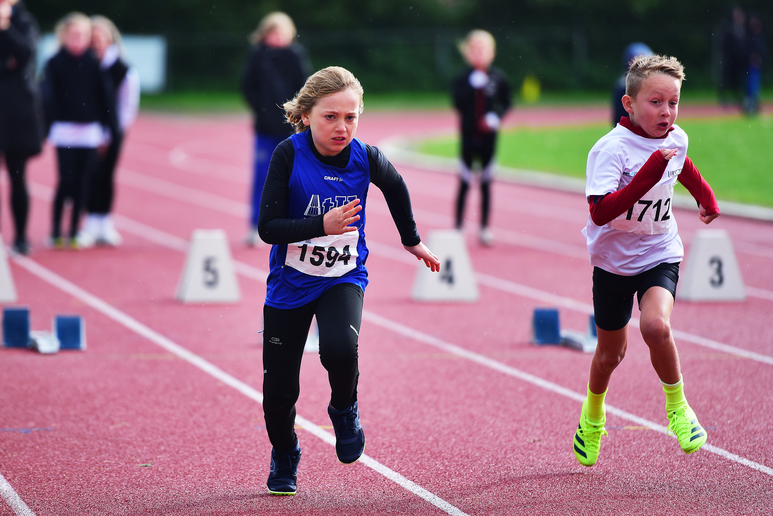 Kai sprint in Dongen naar een nieuw pr