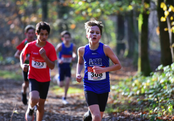 Dex op weg naar een podiumplaats in Helmond.