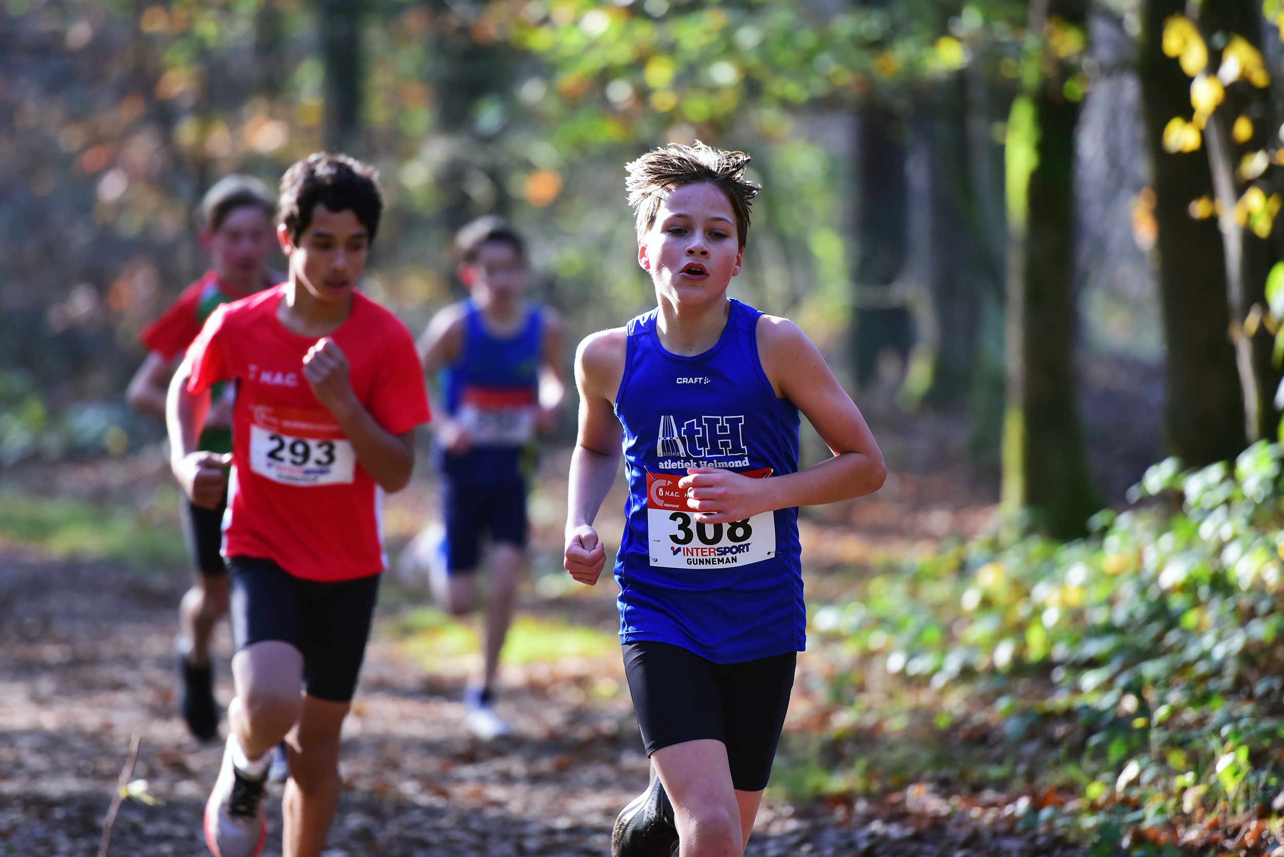 Dex op weg naar een podiumplaats in Helmond.